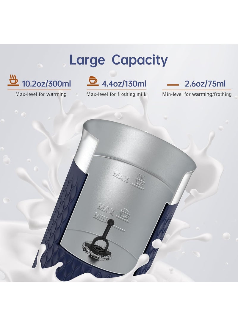 SIMPLETaste Milk Frother 4in1 Electric Milk Steamer Automatic Hot and Cold Foam Maker and Milk Warmer for Latte Cappuccinos Macchiato