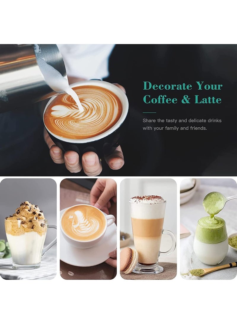 Konquer TimeS KTS Handheld Milk Frother Rechargeable 3Speed Electric Frother for Coffee with 2 Whisks Coffee Frother Mixer Standup Design for Cream Latte Cappuccino and for Butter Milk