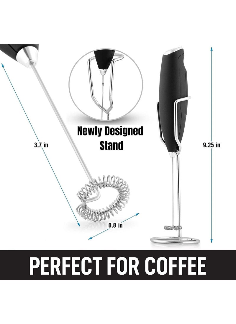 RYUHDA Handheld Coffee Frother Electric Milk Frother for Lattes Shakes Mini Foamer for Cappuccino Frappe Matcha Egg Beater Hand Blender Frother for Milk Coffee Plastic MulticolorM03