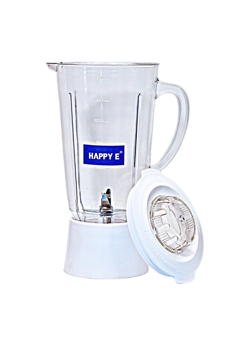 HAPPY E HL1631HL1632 Juicer Mixer Grinder Plastic Blender Jar 1500ML