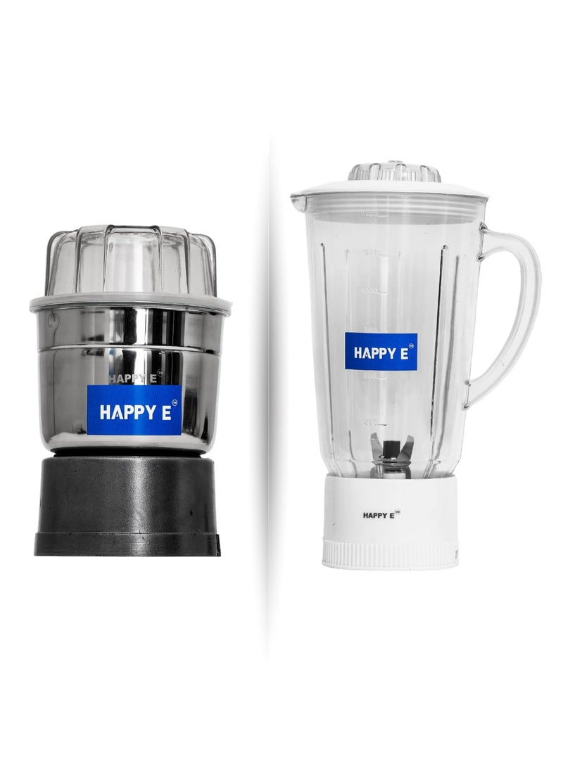 HAPPY E JMG Juice Mixer Grinder Jars 2Pack Set Mixer Jars Set for Blending Grinding Crushing