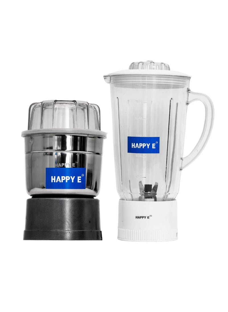 HAPPY E JMG Juice Mixer Grinder Jars 2Pack Set Mixer Jars Set for Blending Grinding Crushing