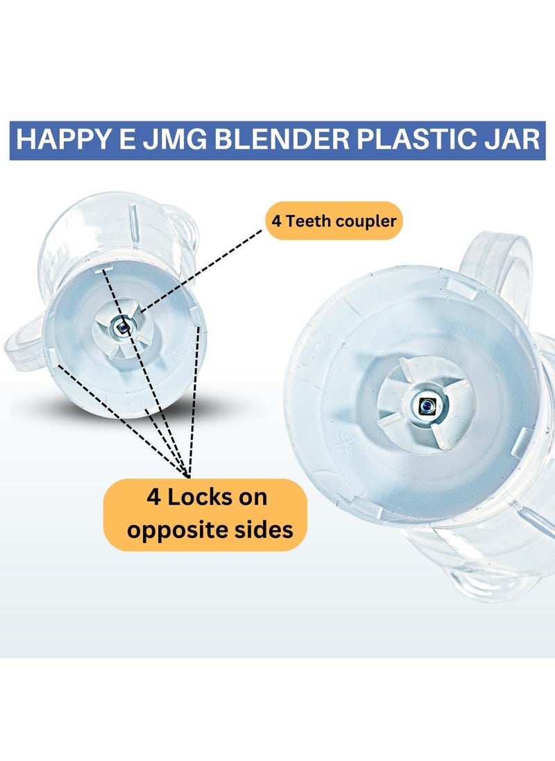 HAPPY E HL1631HL1632 Juicer Mixer Grinder Plastic Blender Jar 1500ML