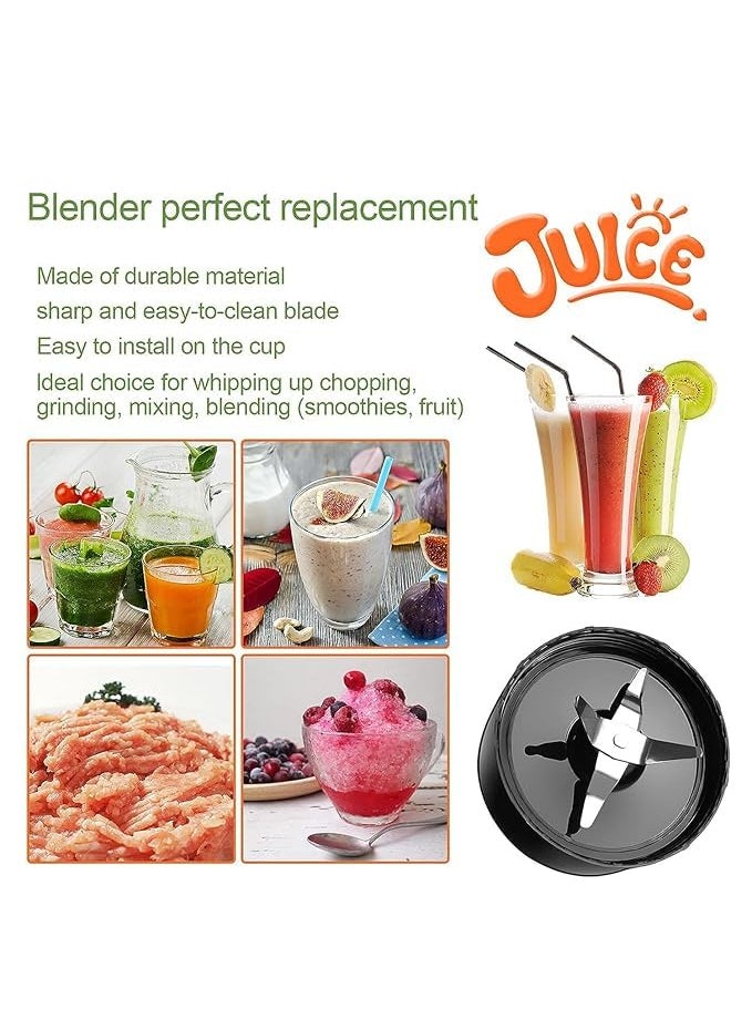 BulletParts Extrator Cross Blade Compatible with NutriBullet 600W and 900W Blender