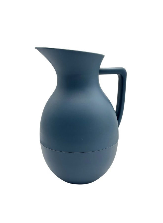 Vacuum Jug Tea Water Coffee 1 Liter Soft Blue