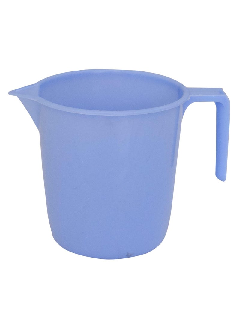 Plastic Bucket Mug a Set Bathroom Bucket 18 Liters Mug 1 Liter for Bothroom Set of 2 PCS Multi Colours Avalable