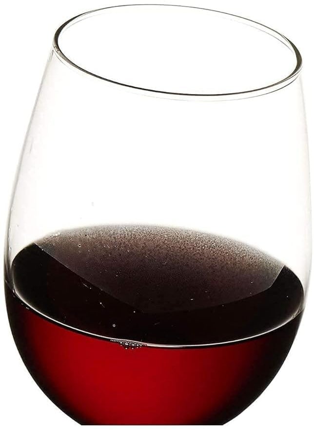 EXOMOON Stylish Curve Wine Glass Brandy Glass 310 ML Set of 2 Elegant Bar Glassware for Champagne Glass Water Juice Beer Cocktails and Mixed Drinks Glass Unique Long Champ Glass