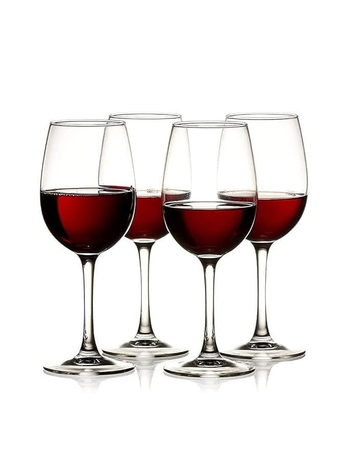 EXOMOON Stylish Curve Wine Glass Brandy Glass 310 ML Set of 2 Elegant Bar Glassware for Champagne Glass Water Juice Beer Cocktails and Mixed Drinks Glass Unique Long Champ Glass