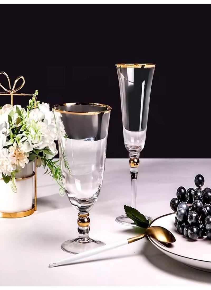 Angie Homes QULIB Wine Glass Set Set of 6