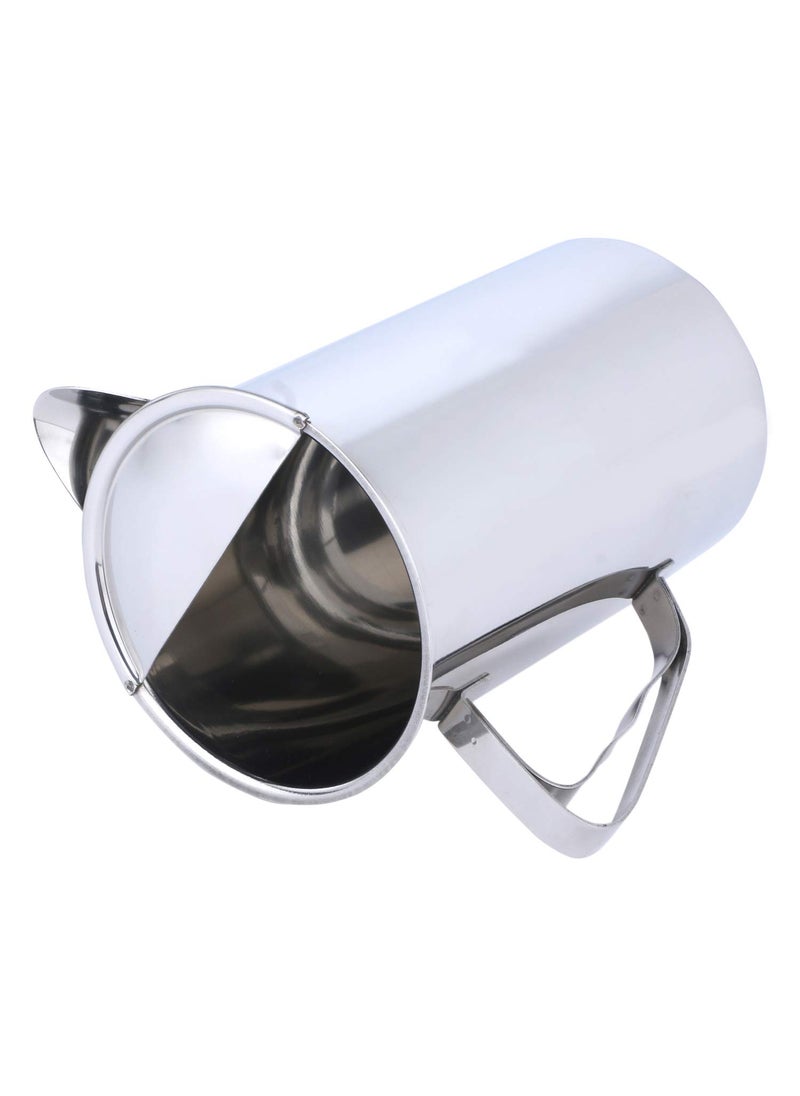 Ajay Steel Ice Jug Stainless Steel Mirror Finish Tableware Cold Beverages Drink Juice Pot 2500 ml