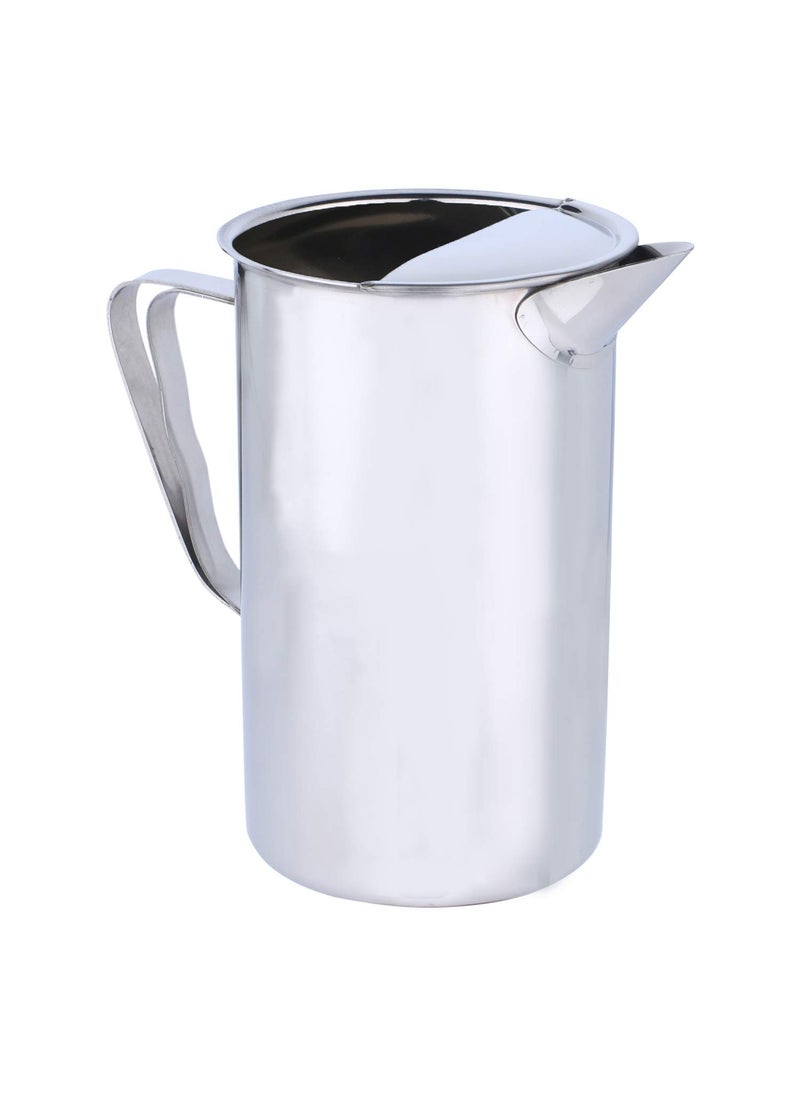 Ajay Steel Ice Jug Stainless Steel Mirror Finish Tableware Cold Beverages Drink Juice Pot 2500 ml
