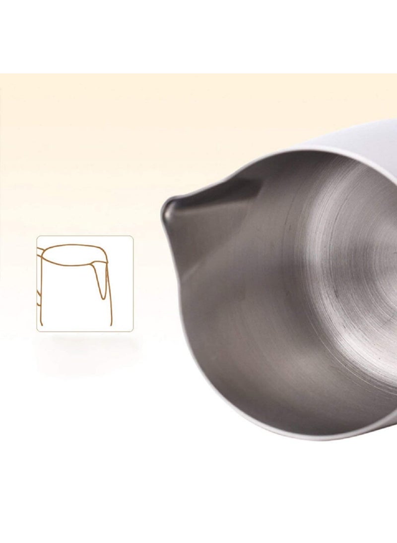 Dynore Stainless Steel 600 ml of Milk Jug Set of 6