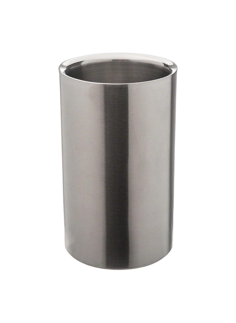 Dynore Stainless Steel Double Wall Ice Bucket 1500 ml with Wine Cooler 800 ml Set of 2