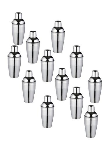 Dynore Set of 12 Delux Cocktail Shaker 500 ML