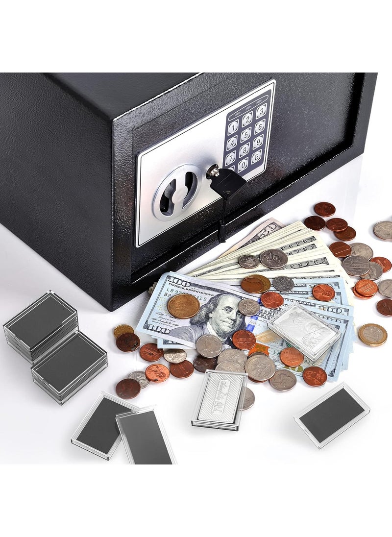 Yncotte 1 Oz Silver Bar Holder 20 Pcs Silver Bar Capsule Storage Bar Capsule Container for 1 Ounce Silver Bar