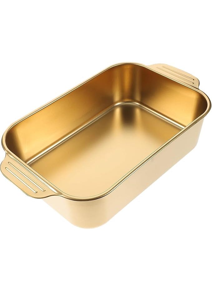 HEVASNEK Elegant Stainless Steel Fish Serving Dish Perfect for Dinner Parties Holidays Special Occasions Steamed Fish Presentation