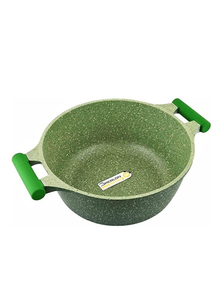 PRESTIGE Non-Stick Casserole 32cm, Cast Aluminum Green