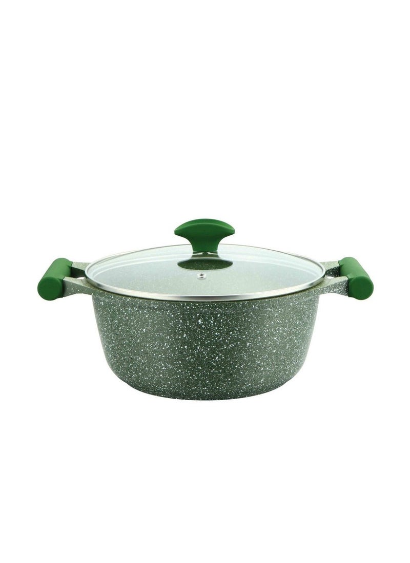 PRESTIGE Non-Stick Casserole 32cm, Cast Aluminum Green