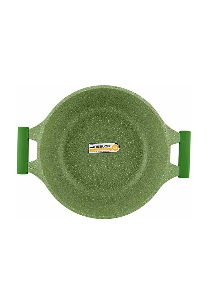 PRESTIGE Non-Stick Casserole 32cm, Cast Aluminum Green
