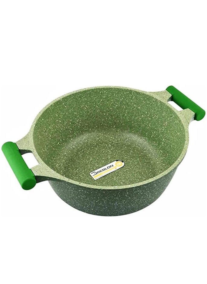 PRESTIGE Non-Stick Casserole 34cm, Cast Aluminum Green