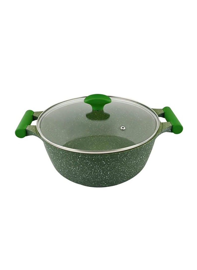 PRESTIGE Non-Stick Casserole 34cm, Cast Aluminum Green