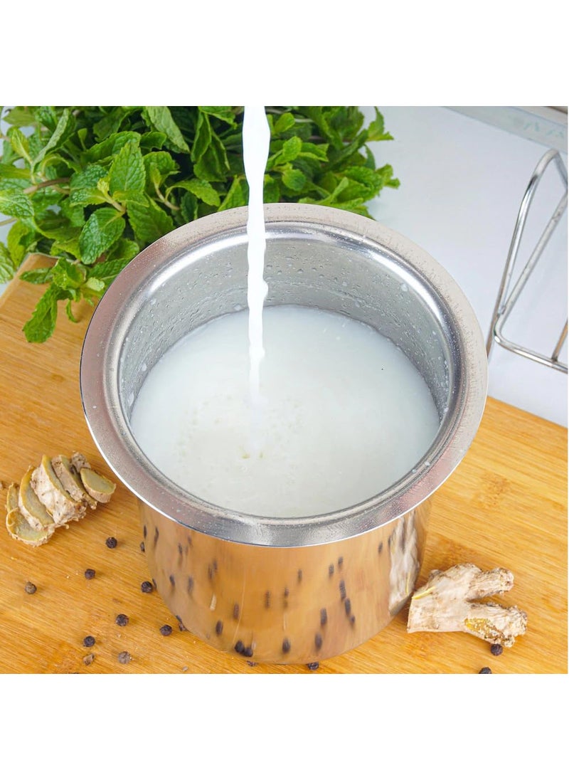 Bartan Star Stainless Steel Deep Gunj for Cooking and Serving 5 Litre