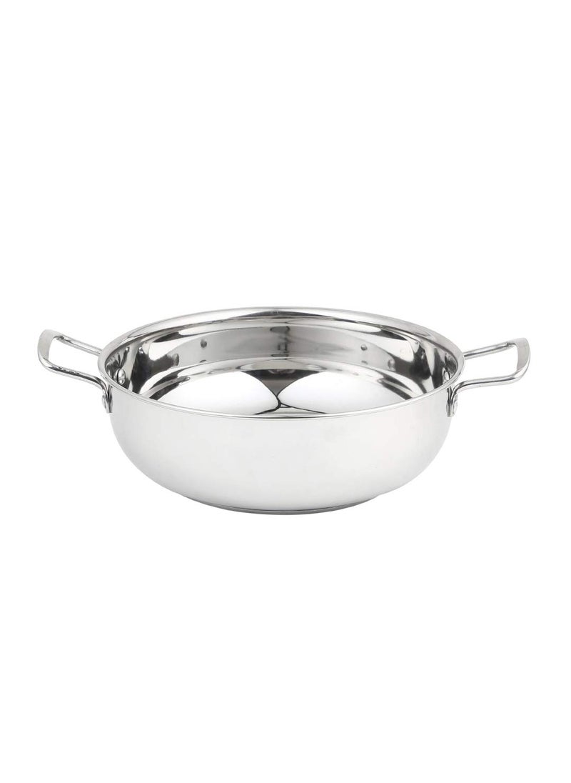 Aurum EON Dailyware Stainless Steel Kadai 20 LTR
