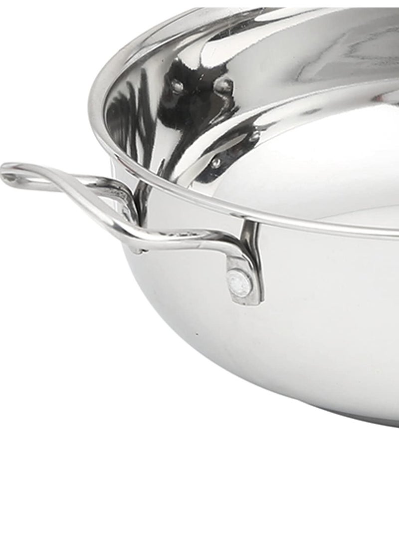 Aurum EON Dailyware Stainless Steel Kadai 30 LTR