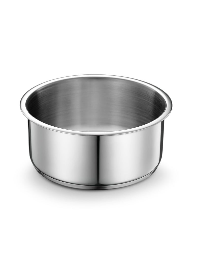 Shri Sam Stainless Steel Patila with Sandwich Bottom 20 cm