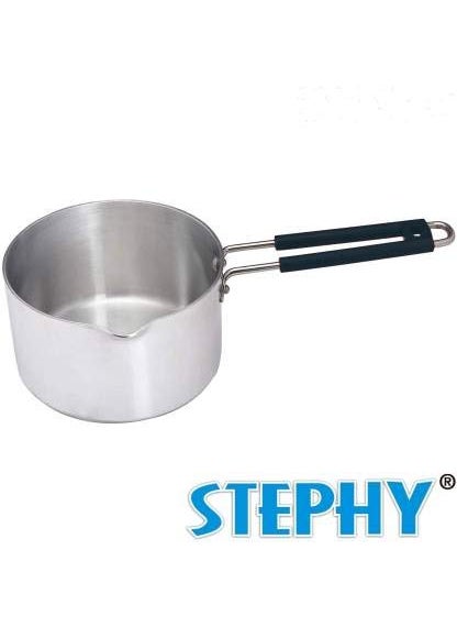 Stephy Aluminium Sauce PanMilk Pan 1 LTR 2 LTR Pack of 2 Diameter 14 cm 20 cm