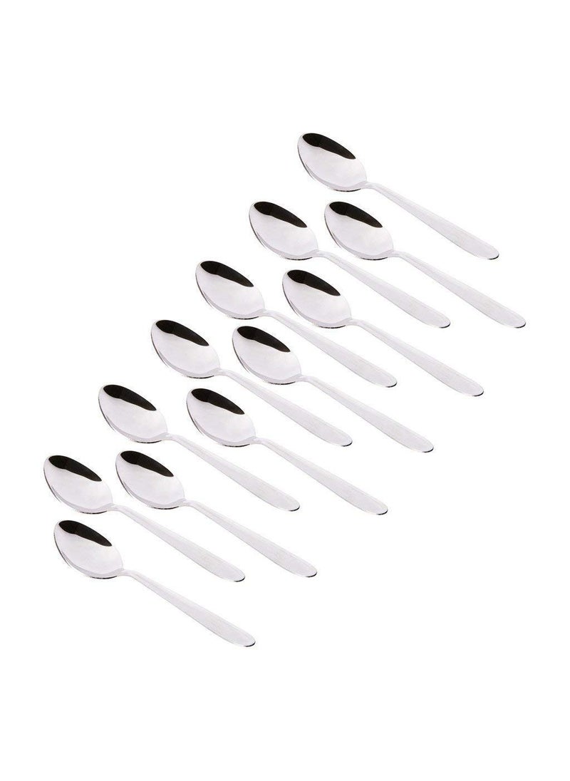 ROYAL AAKRITI Presents Stainless Steel Combo SpoonTool Holder Set of 3 with Spoon 12 Pcs