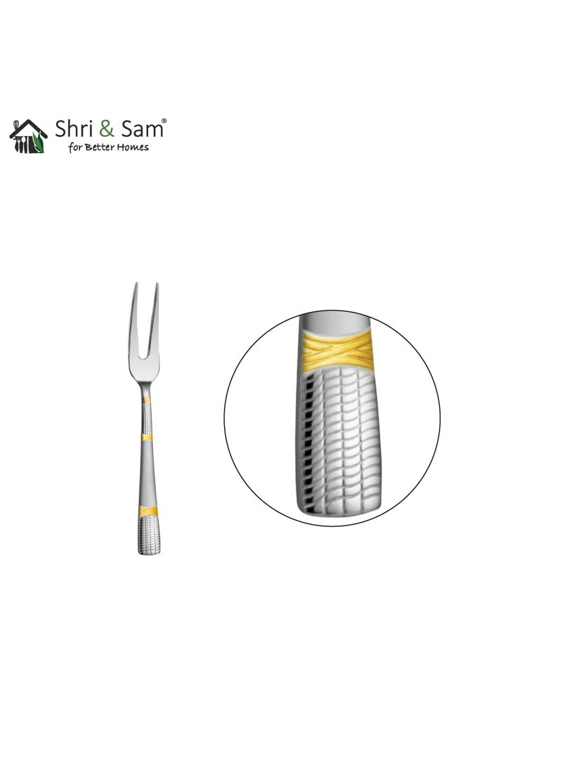 Shri Sam Stainless Steel Lush Fruit Fork6 Pieces