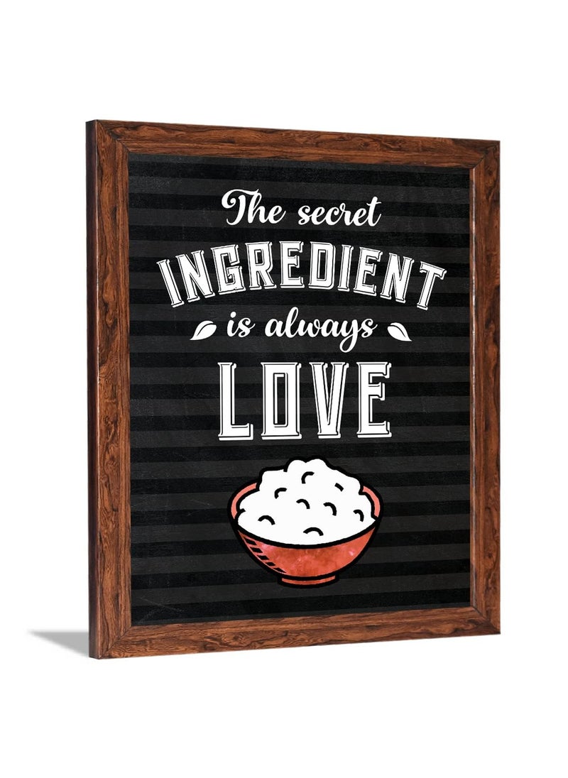 Chaka Chaundh Kitchen Quotes Wall Frames Bakery Cake Quotes Frame Food Quotes Dining Table Quotes Frames for Room Hall 14 X 11 Inches
