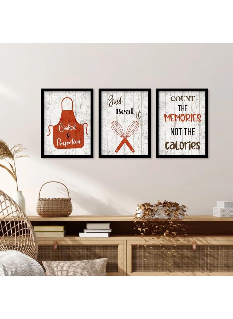 kotart Restaurant Quotes Framed Posters for Kitchen Wall Decoration Posters with Frame for CafeRestaurant Wall Decor 10 x 13 inch Kitchen 9