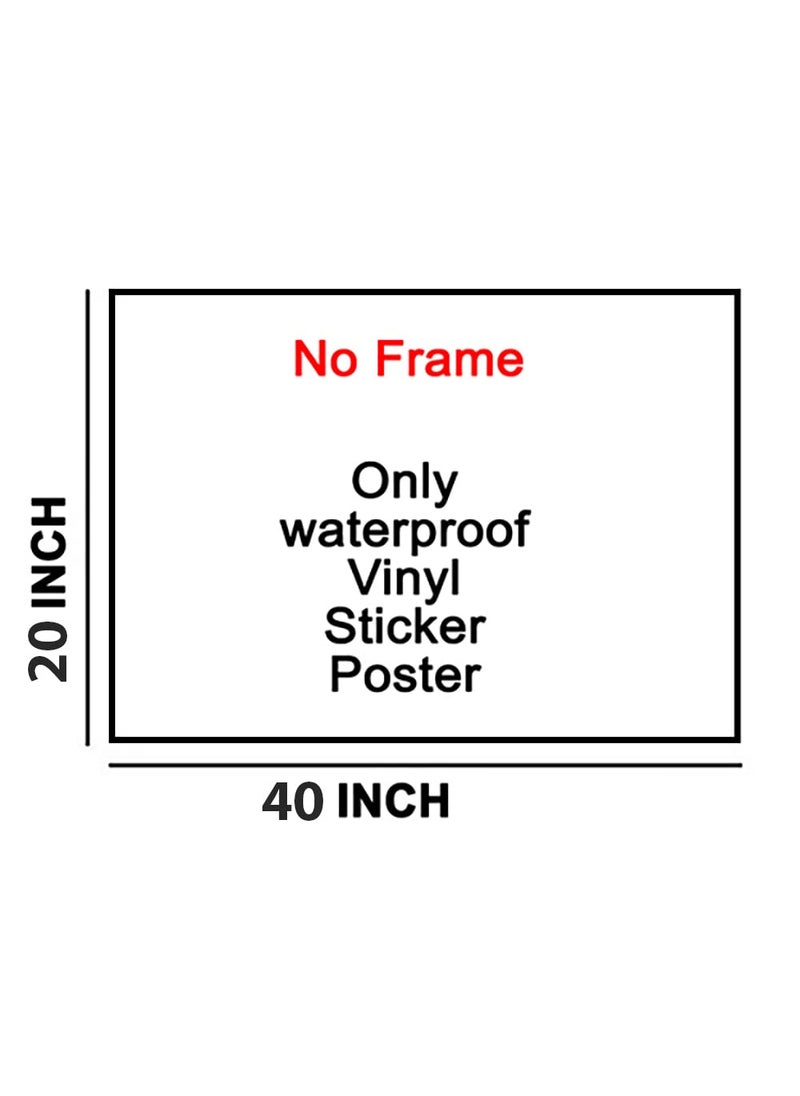 British Terminal Lucky Seven Horses Running at Sunrise ll 7 Horse vastu Vinyl Sticker Poster ll 20stjican211