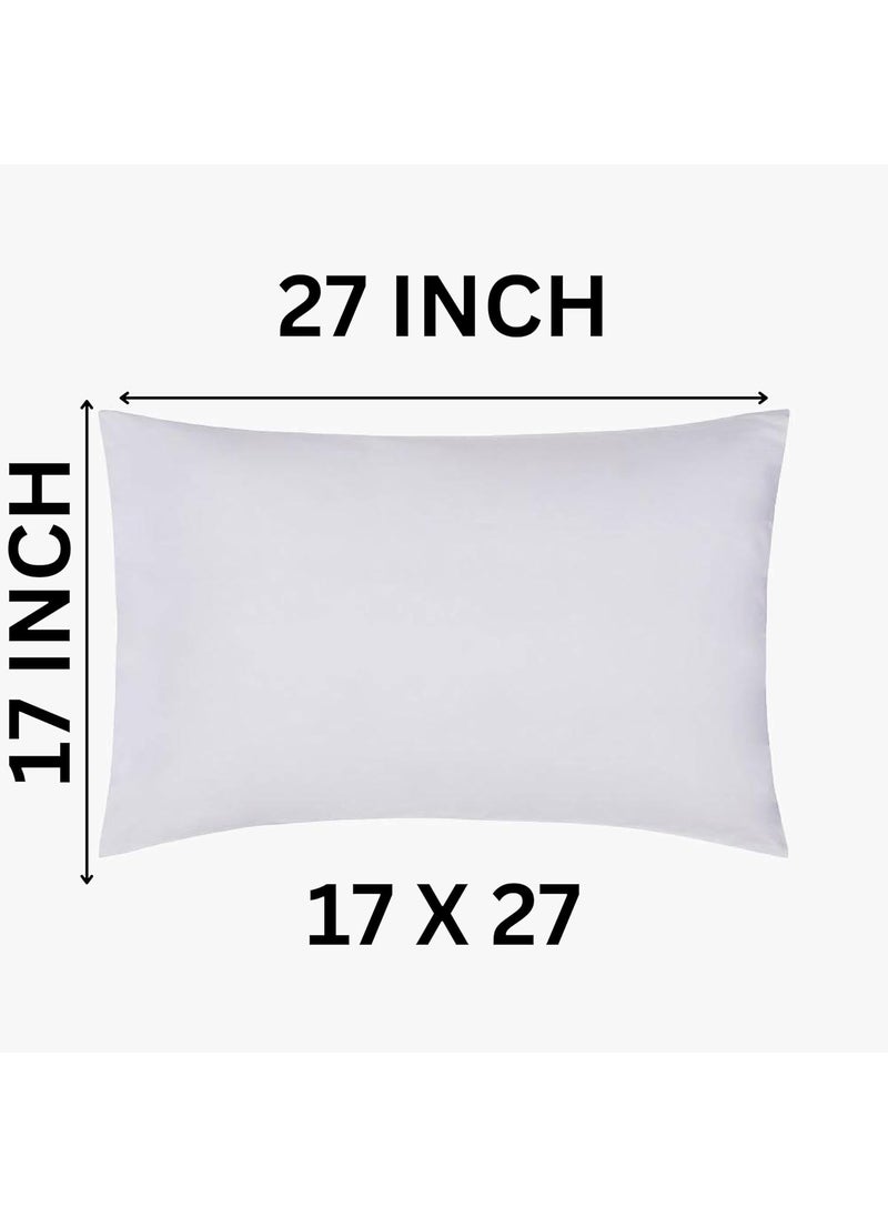 SNOWFEEL 17x27 Luxurious Plush Pillow Set of 2 Ultra Soft and Supportive Cushion for Bedroom Living Room Chair and Office Hypoallergenic and Breathable Fabric Sleep Positions