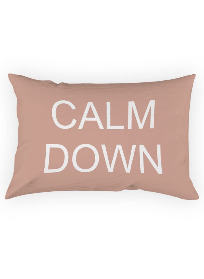 Crazyify Clam Down Pillow Set of 2 Valentines Day Gift for GirlfriendBoyfriend Husband and Wife Pillow Pillow for BedroomLiving Room 2 Pillow 12x18 Inches