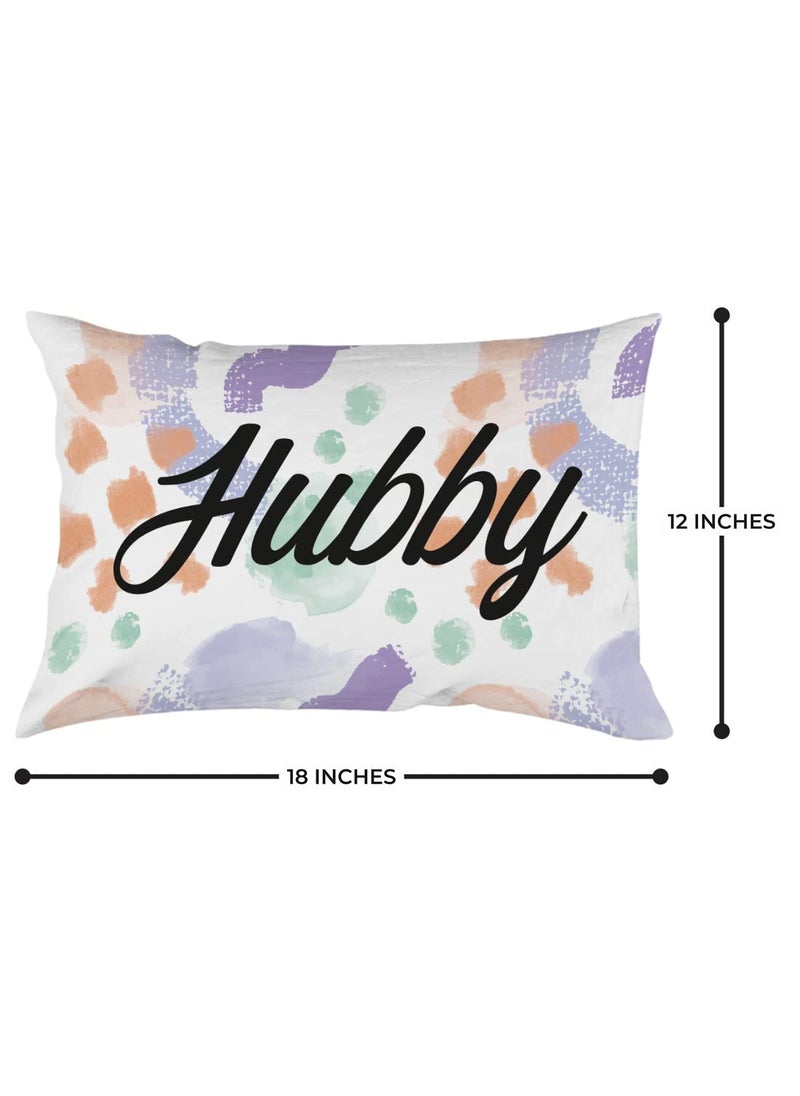 Crazyify Wifey Pillow Set of 2 Valentines Day Gift for GirlfriendBoyfriend Husband and Wife Pillow Pillow for BedroomLiving Room 2 Decorative Pillow 12x18 Inches