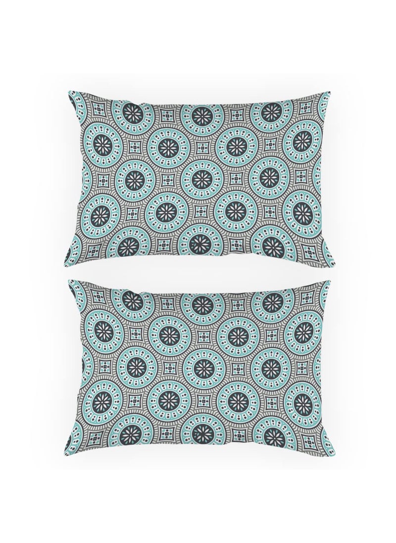 Crazyify Multicolor Pillow Set of 2 Valentines Day Gift for GirlfriendBoyfriend Husband and Wife Pillow Pillow for BedroomLiving Room Couple Pillow 12x18 Inches