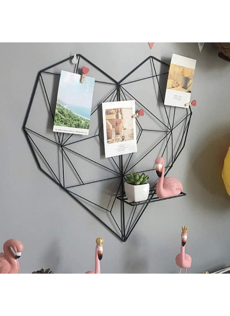KV CREATION Metal Wall Photo Frame Black