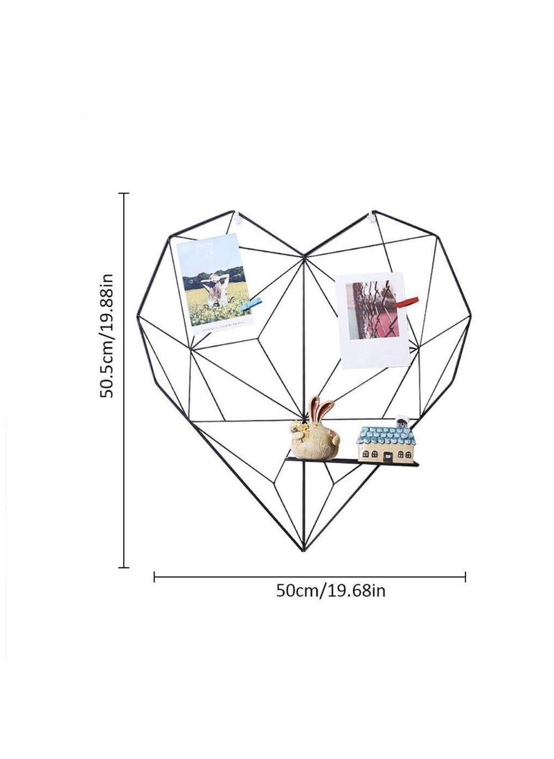 KV CREATION Metal Wall Photo Frame Black