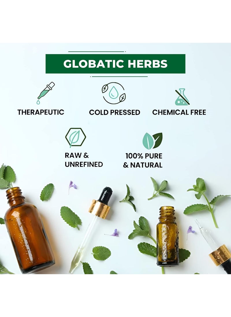 Globatic Herbs YARROW Essential Oil 10ml Achillea Millefolium Organic Undiluted Aromatherapy 100 Therapeutic Grade