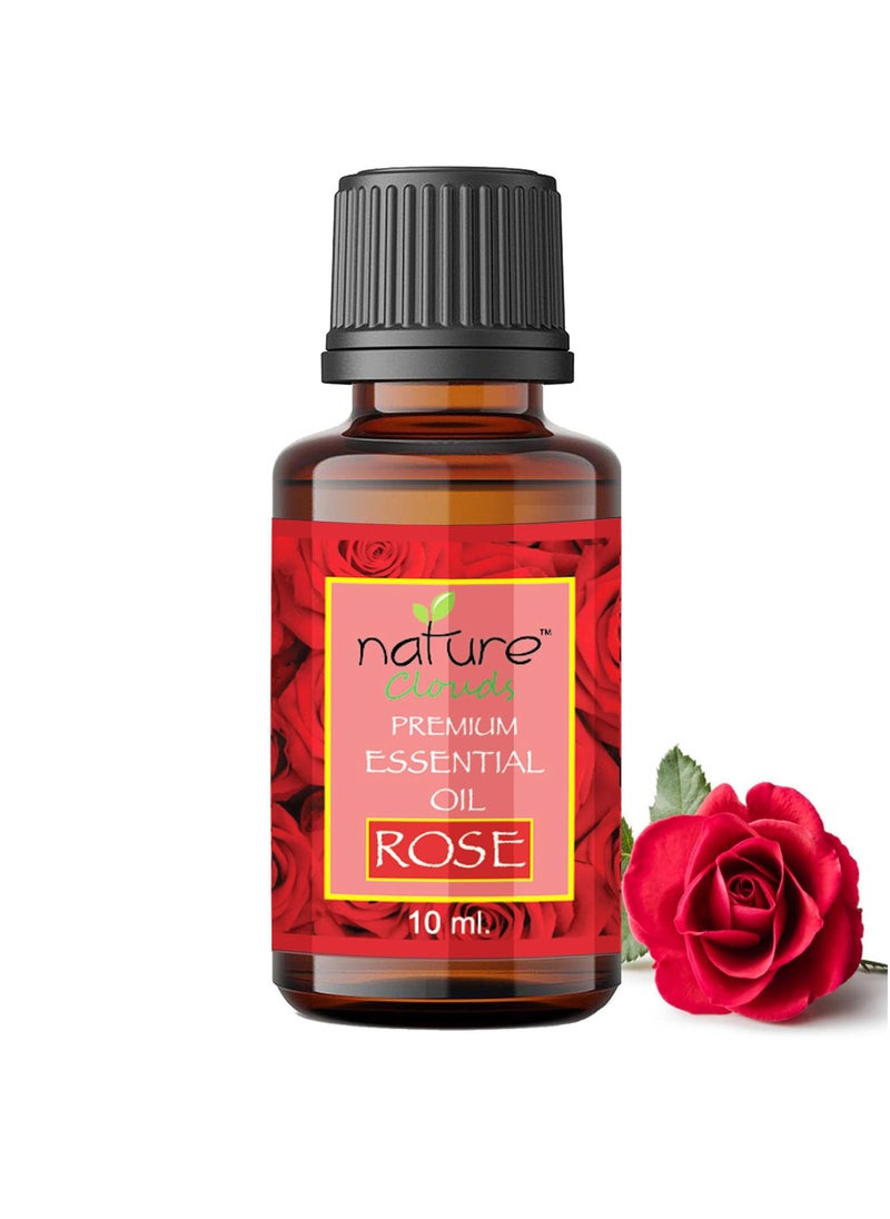 nature clouds Essential Oil Rose Rosemary Jasmine Lemongrass Lavender Orange Sandalwood Combo Set Pure Natural Organic Oils for Aromatherapy Diffuser Pack of 7