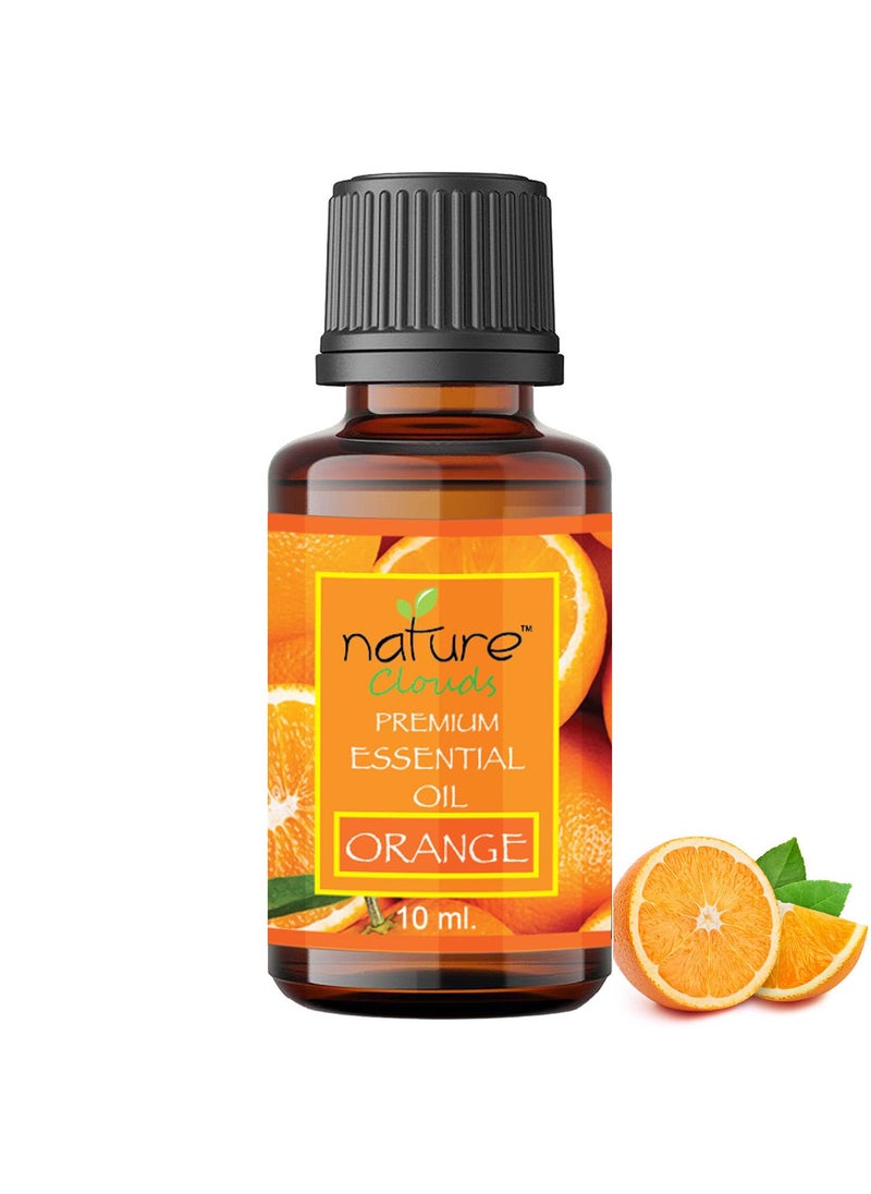 nature clouds Essential Oil Orange Sandalwood Rose Rosemary Jasmine Combo Set Pure Natural Organic Oils for Aromatherapy Diffuser Pack of 5