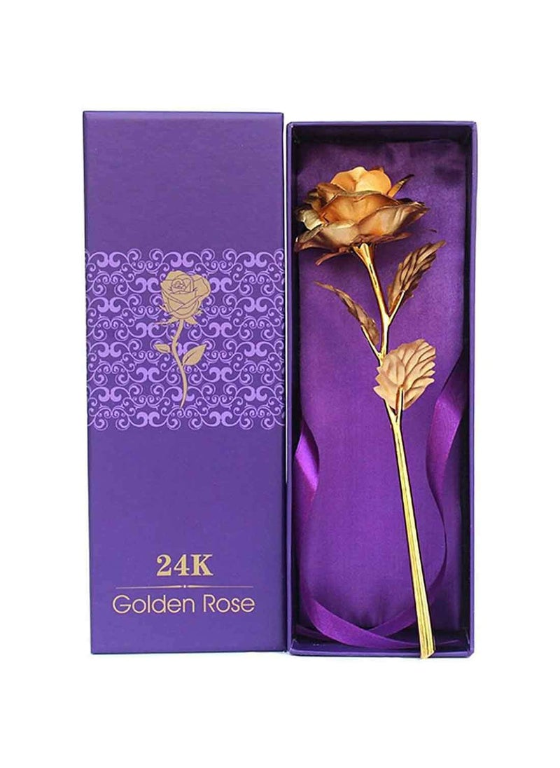 Alwaysgift Best Sister Gift for BirthdayRaksha Bandhan Beautiful Rock Tile Golden Rose 2 Red Roses Gift Hamper