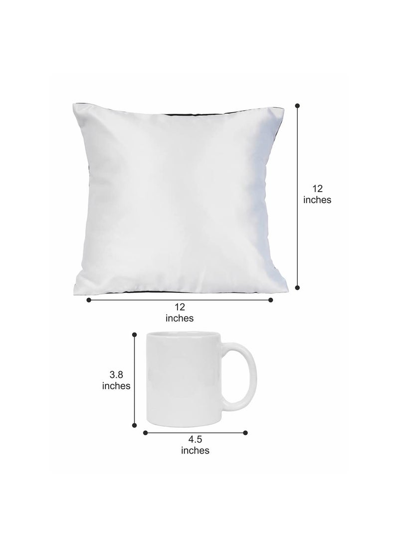 Crazyify Yeh Jawani Hai Deewani Printed Cushion Mug ComboDecorative CushionGifting MugPrinted Cushion and Mug