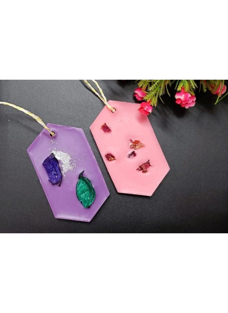 The Candle Nest Wax Sachet For Home Office Cabinets Handbags Cars Handmade Air Freshener Aromatic Sachets Combo Pack Flavored Rose Lavender Wax Sachet PurplePink