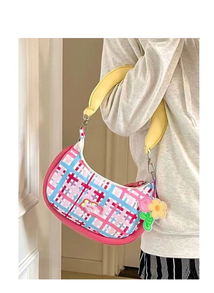 Sweet And Cute Niche Design Versatile Shoulder Bag