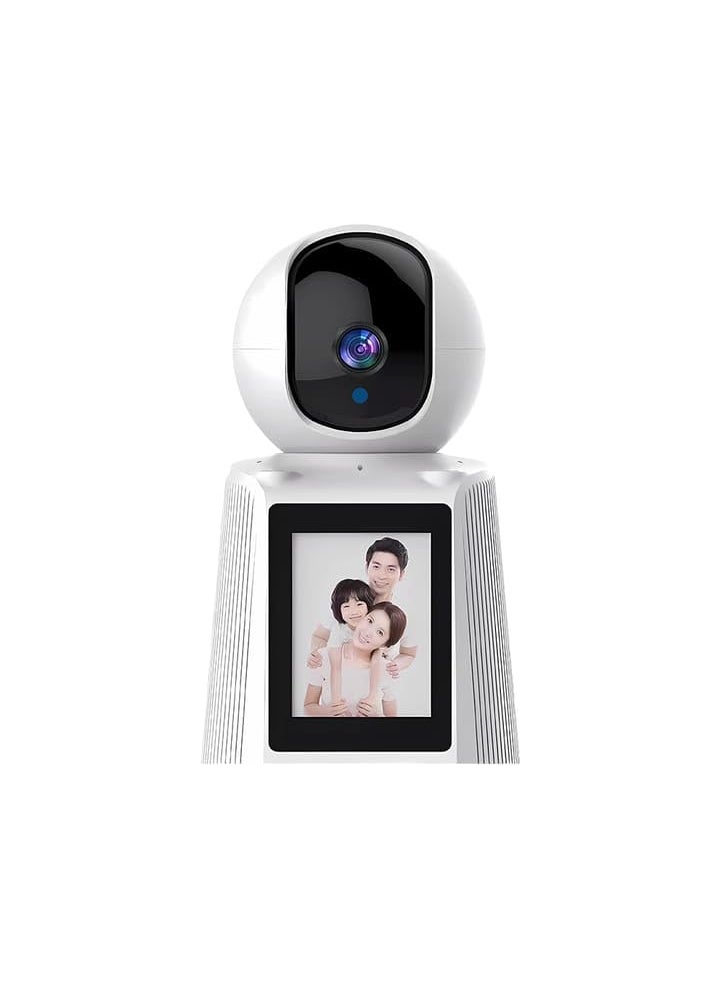 CAMERA DEKHO 4MP IP Smart Video Calling WiFi CCTV Security Camera 1080p Full HD for Home Baby Pet Monitoring PTZ 360 View Full Color Night Vision Motion Tracking Free Magnetic Spy Camera