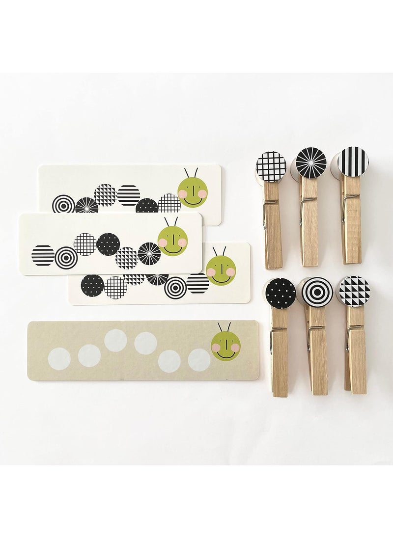 Pop Goes The Art Peg a Pattern Fine Motor Skills Sequencing